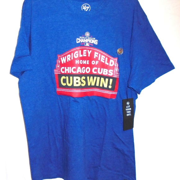 wrigley field t shirt